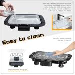 YANDEA Smokeless Electric Grill for Indoor/Outdoor Use