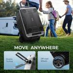 EUHOMY 35QT Portable Dual Zone Fridge Cooler