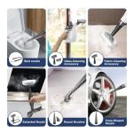 16-Piece Handheld Steam Cleaner with Safety Lock