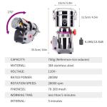 High-Speed 750g Stainless Steel Grain Mill