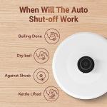 Mecity Stainless Steel Gooseneck Electric Kettle