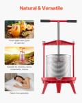 VEVOR 14L Stainless Steel Fruit Wine Press