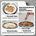 Sealjoyous Multi-Functional Yogurt Maker with LCD Display