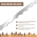 16" Wooden Serrated Bagel and Bread Knife