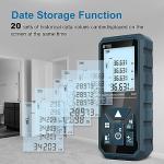 HANMATEK 165ft Laser Distance Meter with LCD Display