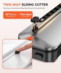 Compact Vacuum Sealer with 6 Modes & Cutter
