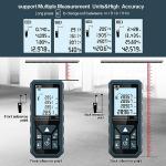 HANMATEK 165ft Laser Distance Meter with LCD Display