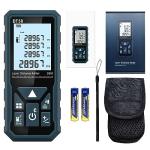 HANMATEK 165ft Laser Distance Meter with LCD Display