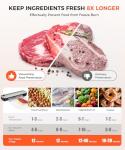Compact Vacuum Sealer with 6 Modes & Cutter