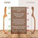 16" Wooden Serrated Bagel and Bread Knife