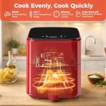 Compact 3 Qt Digital Air Fryer with Touchscreen