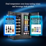 BODEGA 24" Dual Zone Wine and Beverage Cooler