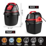 Shop-Vac 2.5 Gallon Wet Dry Vacuum with Hose