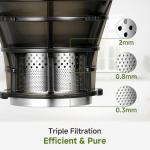 AMZCHEF Slow Masticating Juicer with Large Chute