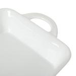 Gibson Home 2.5-Quart White Stoneware Baking Dish