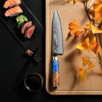 8-Inch Damascus Chef Knife with Ergonomic Handle
