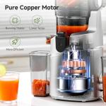 AMZCHEF Slow Masticating Juicer with Large Chute