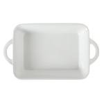 Gibson Home 2.5-Quart White Stoneware Baking Dish