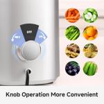 AMZCHEF Slow Masticating Juicer with Large Chute