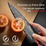 8-Inch Damascus Chef Knife with Ergonomic Handle