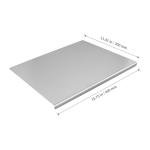 Stainless Steel Cutting Board Set, 15.7 x 11.8 Inches