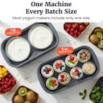 Elite Gourmet Digital Yogurt Maker with Jars