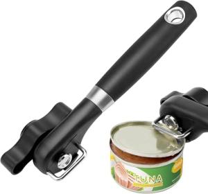 Smooth Edge Manual Can Opener with Comfortable Handle