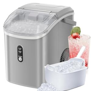 Portable Countertop Ice Maker - Soft Chewable Ice