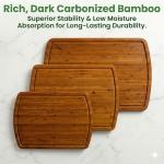 Organic Bamboo Cutting Board Set of 3