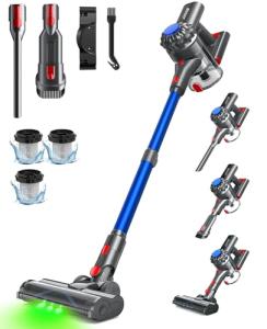 SVHT Cordless Vacuum Cleaner with Rechargeable Battery