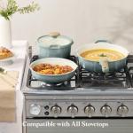 CAROTE 20-Piece Non-Stick Titanium Cookware Set