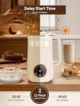 Automatic Nut Milk Maker for Plant-Based Drinks