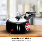 Hawkins Contura 1.5L Pressure Cooker - Black
