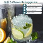 Portable Countertop Ice Maker - Soft Chewable Ice