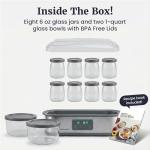 Elite Gourmet Digital Yogurt Maker with Jars