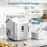 Portable Countertop Ice Maker - Soft Chewable Ice