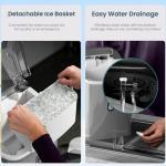 Portable Countertop Ice Maker - Soft Chewable Ice