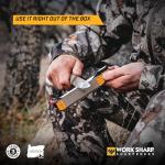 Compact Guided Field Knife Sharpener Tool