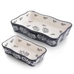 Wisenvoy Ceramic Casserole and Lasagna Dish Set