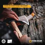 Compact Guided Field Knife Sharpener Tool