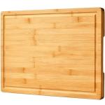 Large Bamboo Cutting Board with Juice Grooves
