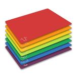 Colorful Flexible Plastic Cutting Board Mats Set