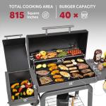 Feasto 30-Inch Charcoal Grill with Digital Control