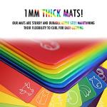 Colorful Flexible Plastic Cutting Board Mats Set