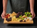 Large Bamboo Cutting Board with Juice Grooves