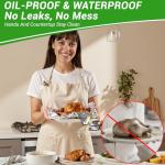 Pre-Cut Aluminum Foil Sheets, 400 Count