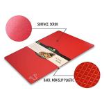 Colorful Flexible Plastic Cutting Board Mats Set