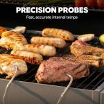 Feasto 30-Inch Charcoal Grill with Digital Control