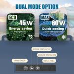 Zcamp 12V Portable Mini Fridge and Freezer