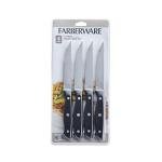 Farberware 4-Piece High-Carbon Steak Knife Set